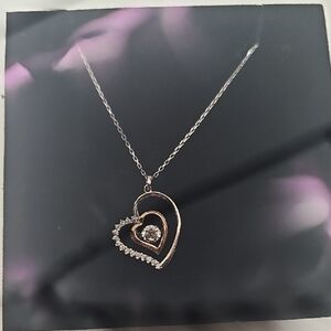 Elegant Heart Pendant Necklace